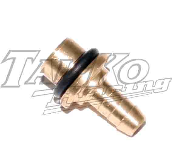  FUEL TANK UNION BRASS SINGLE ENDED + O RING