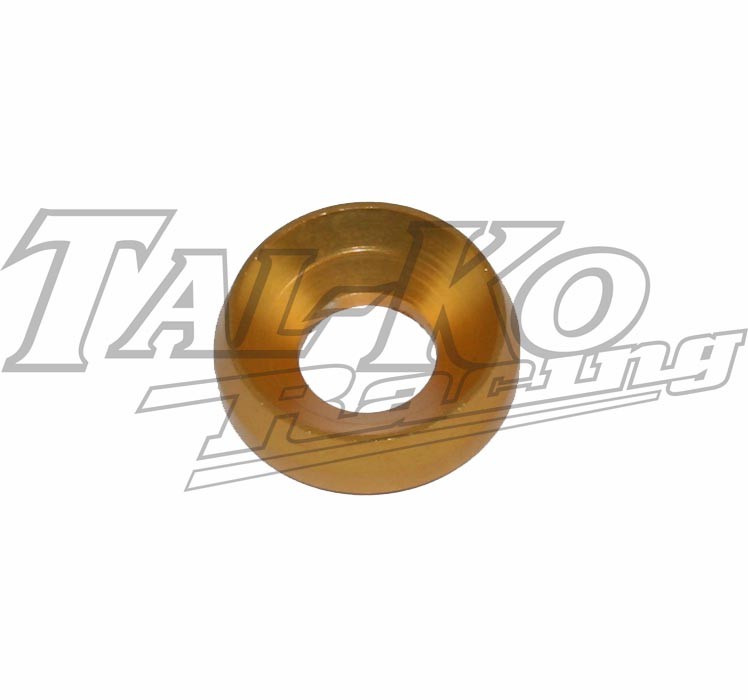 M10 FLARED CSK WASHER GOLD 
