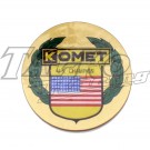 KOMET ENGINE STICKER DECALS  USA