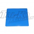 PLASTIC REAR NUMBER PLATE BLUE