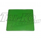 PLASTIC REAR NUMBER PLATE GREEN