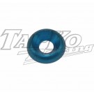 M8 FLARED CSK WASHER BLUE 
